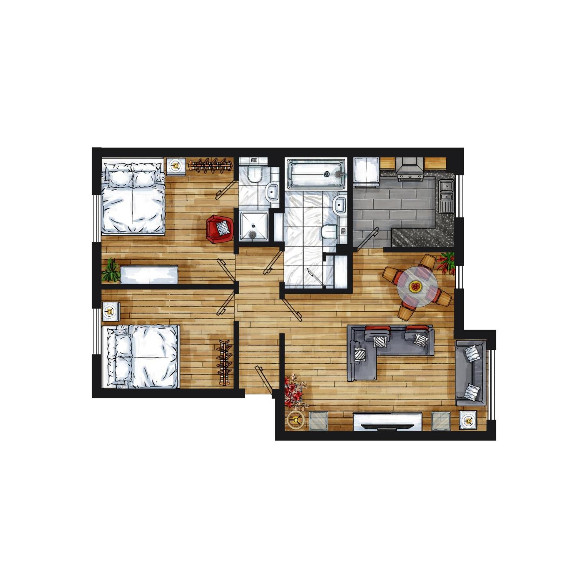2 Bed Flat, Dedicated Workspace, Parking, 4Ktv ロンドン エクステリア 写真